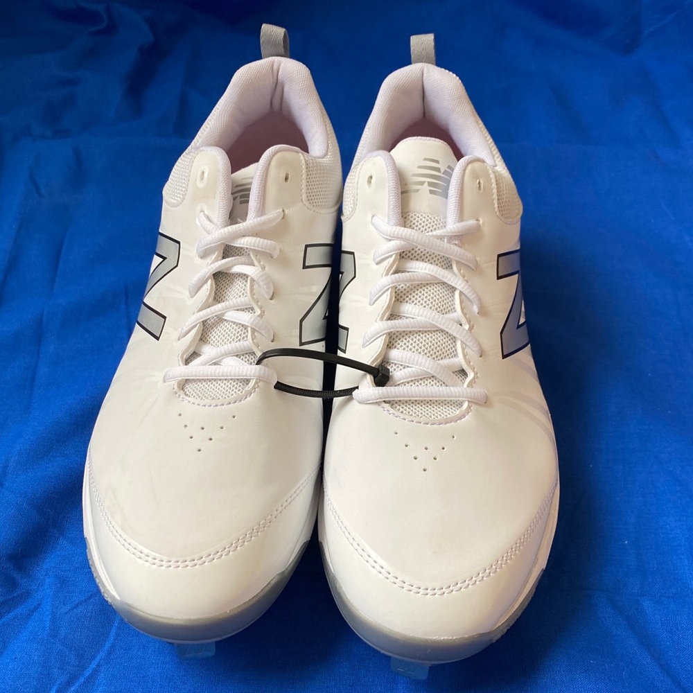 New Balance baseball metal spiked cleats.